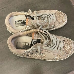 Gold and Grey Used Condition Golden Goose size 38